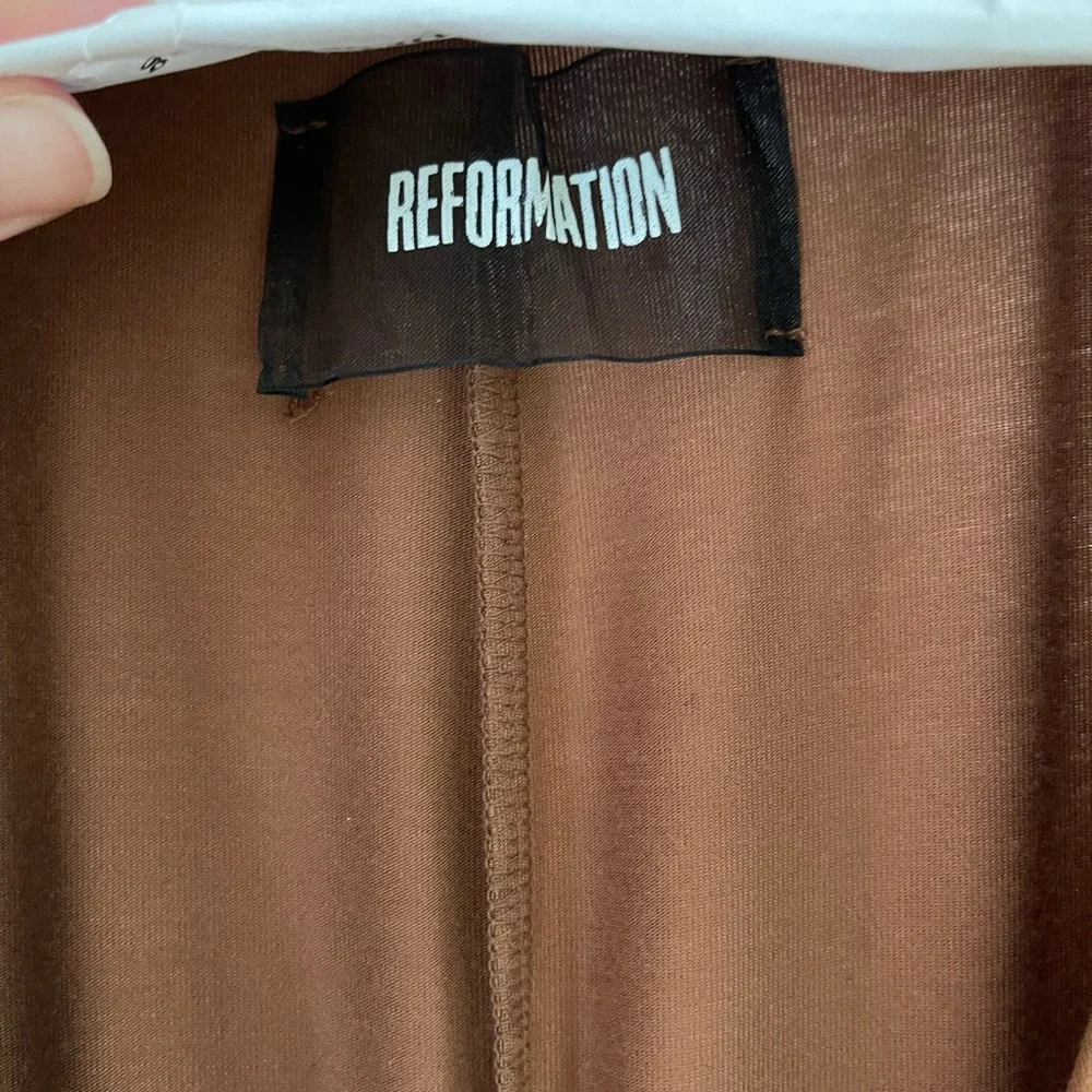 Reformation dress in Toffee NWT - Picture 5 of 6